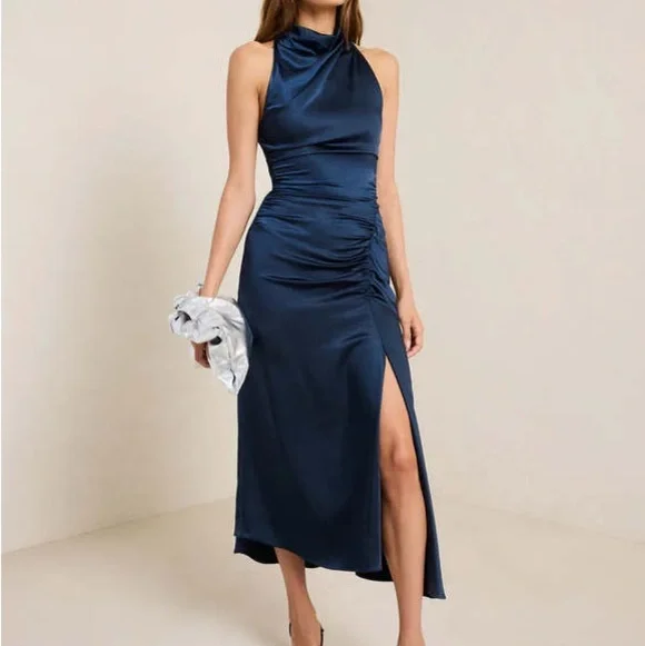 A.L.C. Women’s Inez Satin Dress - Picture 2 of 6